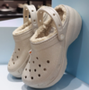 CROCS 银色 经典闪耀云朵暖棉Clog 210413-040 商品缩略图0