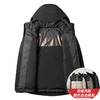 【三合一】【90白鸭绒】【新款DK】大依优型大码连帽羽绒服两件套外套90白鸭绒羽绒男宽松加肥加大码上衣男士胖子休闲商务 商品缩略图8