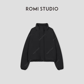 ROMI STUDIO “棕标甄选” 高克重可调节立领羽绒服 441W9024