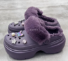 CROCS 深鸢尾紫 雪屋暖棉Clog 208546-5AS 商品缩略图1