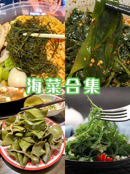 海宴壹品0添加0脂海菜系列[鞭炮笋，龙须菜，海灵芝][深海采摘食材]可凉拌热炒火锅家中常备宴请好礼相送 商品图3
