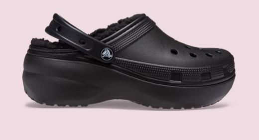 CROCS 黑色 经典云朵暖棉Clog 207938-001 商品图1