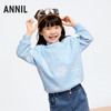 女童海岛绒萌趣卫衣冬季新款安奈儿童装实体店同款XG441740 商品缩略图2