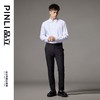 PINLI品立2024秋季新款男士修身尖领纯色打底长袖衬衫GD243213379 商品缩略图2