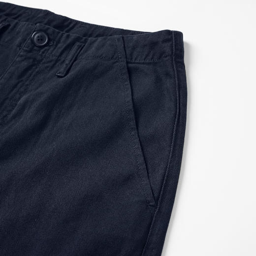 ROMI STUDIO“工装美学”*长绒竹节棉高士线绳染休闲裤 431K0022(现货) 商品图5