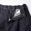 ROMI STUDIO“原味丹宁”100长绒竹节棉绳染洗水阔腿牛仔裤431XS107 商品缩略图2