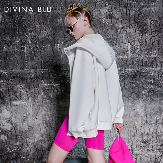 DIVINA BLU都灵系列 迪唯纳剪影卫衣81（售后说明：收货15天内支持调换货） 商品图3