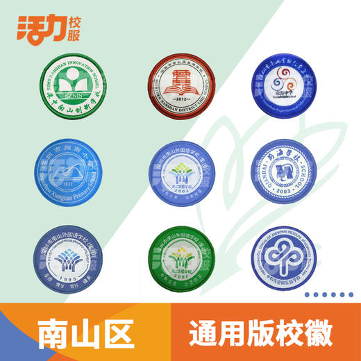 深圳市校服校徽-南山***学校校徽 商品图0