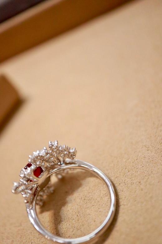 18k无烧红宝石戒指1.0ct 商品图7