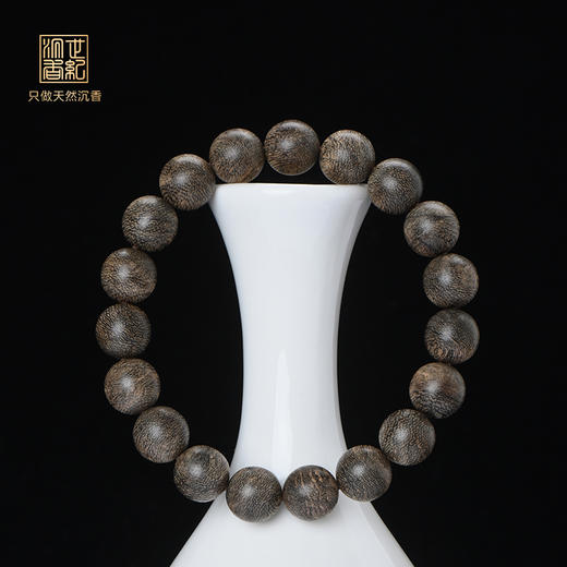 天然达拉干沉香手串 11.5mm*19颗 13克 SP9664 商品图0