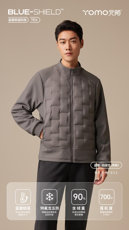 兄华羽绒男女外套棉服 商品图2