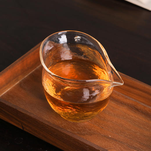 【稀雀】海螺锤纹玻璃公道杯 商品图3