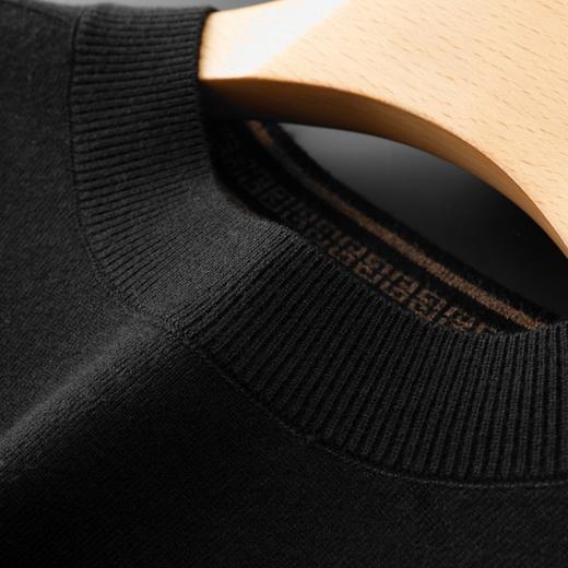 【新款DBJ】大依优型大码毛衣针织衫毛衫休闲加肥加大男士胖子大码内搭上衣打底衫 商品图6