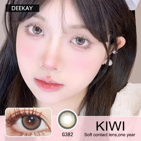 DEEKAY隐形眼镜 年抛G382 一副/2片