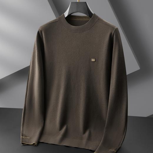 【新款DBJ】大依优型大码毛衣针织衫毛衫休闲加肥加大男士胖子大码内搭上衣打底衫 商品图4