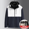 【三合一】【90白鸭绒】【新款DK】大依优型大码连帽羽绒服两件套外套90白鸭绒羽绒男宽松加肥加大码上衣男士胖子休闲商务 商品缩略图4