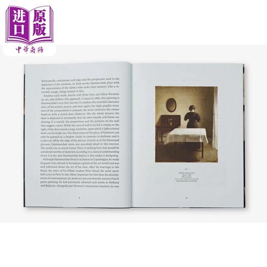 【中商原版】Vilhelm Hammershoi: Silence 进口艺术 维尔海姆哈默舍伊 沉默 商品图1