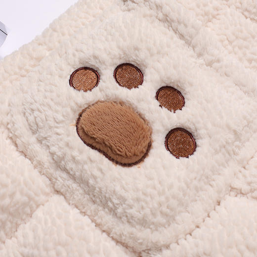 都市丽人睡衣夹棉系列长袖家居服法兰绒烂花夹棉加厚女士夹棉套装LHT1T2 商品图6