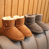 特价亲子款时尚牛皮儿童皮毛一体雪地靴男女大中小童鞋棉鞋保暖雪地靴22-40码 商品缩略图1
