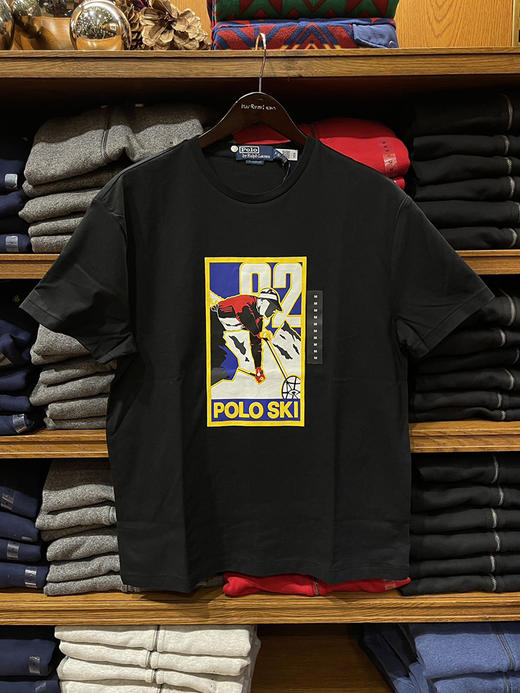POLO RALPH LAUREN  男士纯棉*版型夏季透气印花圆领短袖T恤 商品图0
