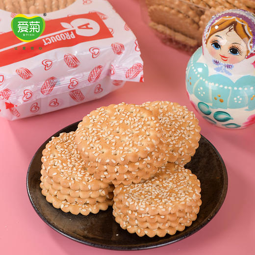 哈萨克斯坦"白芝麻" 饼干360g 商品图2