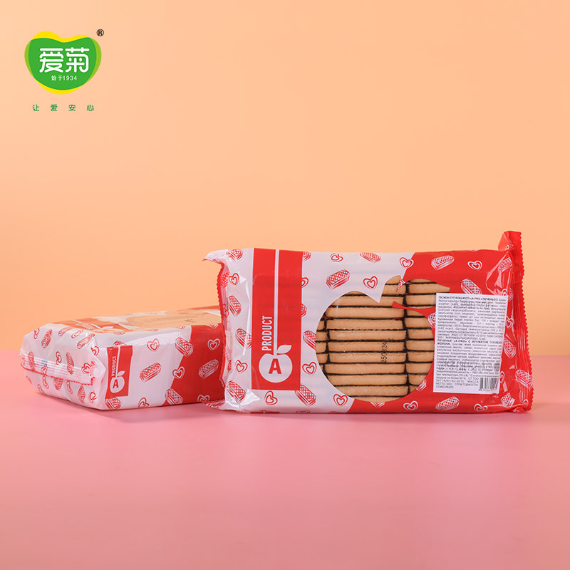 哈萨克斯坦"A-PRO" 有烘焙牛奶味饼干500g