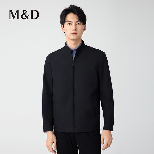 【名盾】简洁立领干部款夹克，质感舒适，免烫易打理M0CL91672B 商品图3