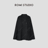 ROMI STUDIO“棕标甄选”*山羊绒绒面短款宽松毛呢外套 431WS364 商品缩略图0