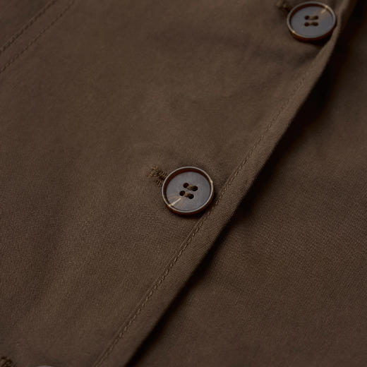 ROMI STUDIO“棕标甄选” 莱赛尔棉混纺砂洗雾面西装外套 441WL007 商品图3