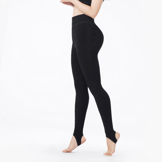 都市丽人打底裤强暖一体裤保暖裤粘纤加厚踩脚裤一条LGT4B2 商品图2