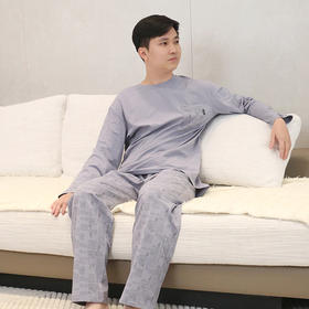 【88元1套】秋冬男士长袖长裤套头家居套装-6243213