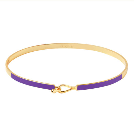 北京仓｜BANGLE UP-Lily-紫色 手镯［法国设计师］ 商品图0