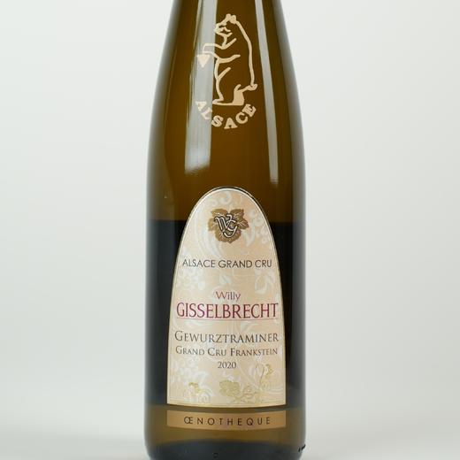 法国阿尔萨斯2020年威利酒庄特级园琼瑶浆白葡萄酒 商品图1