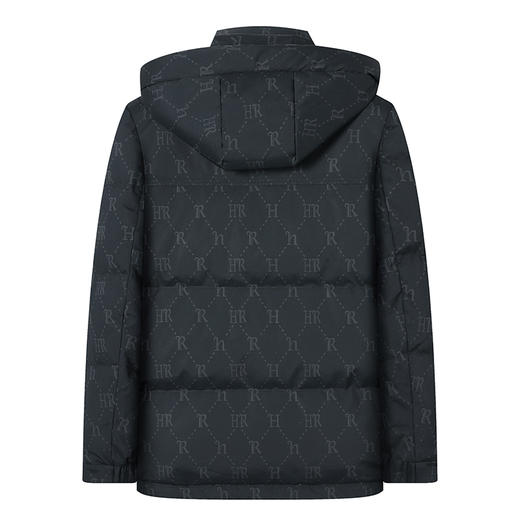 【特大码】【新款DGD】大依优型大码羽绒服85白鸭绒连帽外套休闲胖子大码男休闲宽松加肥加大上衣 商品图1