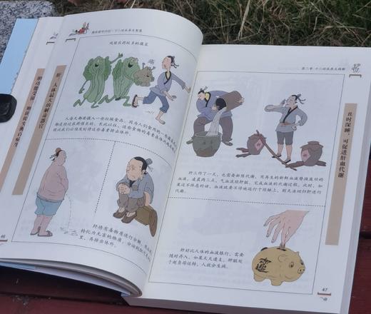 《漫画黄帝内经》，16开平装，马寅中著，华龄出版社2024年一版五印，564页，定价168元，售价65元。 商品图11