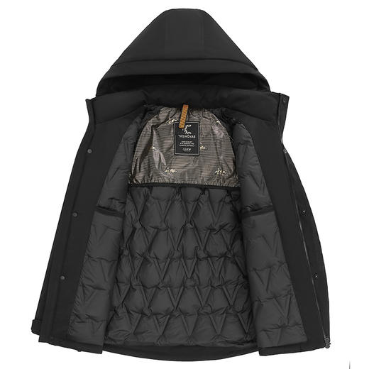 【特大码】【新款DGD】大依优型大码羽绒服90白鸭绒连帽外套休闲胖子大码男休闲宽松加肥加大上衣 商品图2