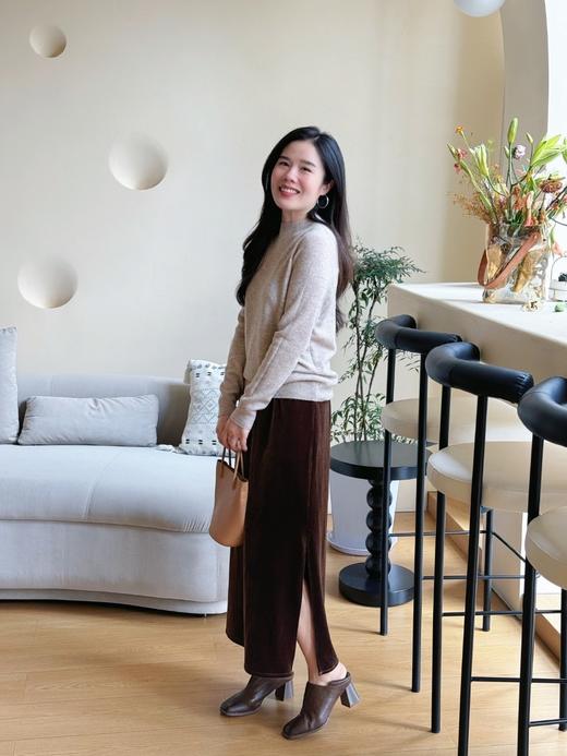 丝绒半身裙 商品图1