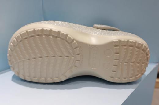 CROCS 银色 经典闪耀云朵暖棉Clog 210413-040 商品图3