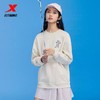 5.9折【自营】XTEP/特步2  特步加绒卫衣女2023冬新款圆领休闲保暖运动套头上衣 977428920685 商品缩略图3