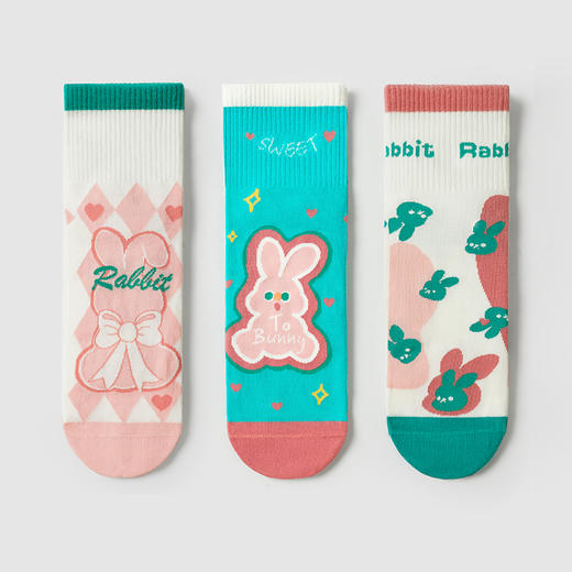 都市丽人短筒袜时尚系列精梳棉袜子女袜子LCTDI5 商品图1