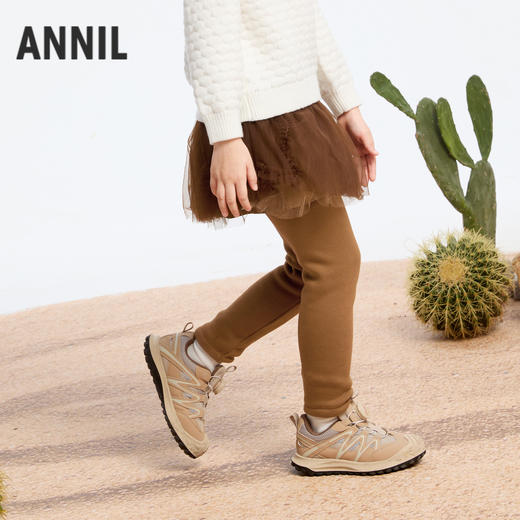 女童甜酷加绒裙裤冬季新款安奈儿童装实体店同款XG446743 商品图2