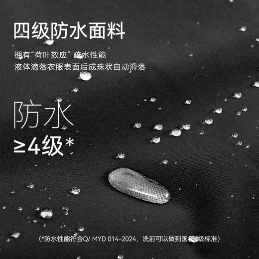 十如仕梭织防水连帽保暖中长款羽绒外套-OW14-01 商品图9