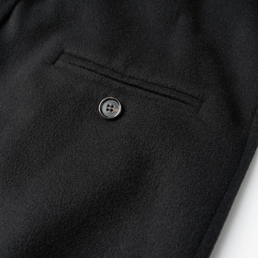 ROMI STUDIO“棕标甄选”*山羊绒绒面短款宽松毛呢外套 431WS364 商品图3