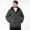 【可拆卸帽】【新款DK】大依优型大码男装连帽棉衣防水户外棉服夹克加肥加大休闲夹克胖子外套上衣 商品缩略图3