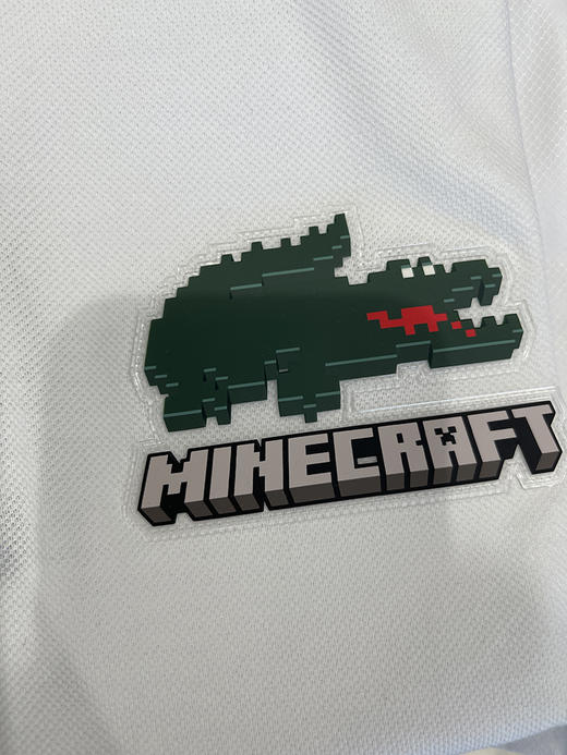 Lacoste/法国鳄鱼 男女款夏季网棉像素风*版短袖POLO衫 PH5026 商品图3