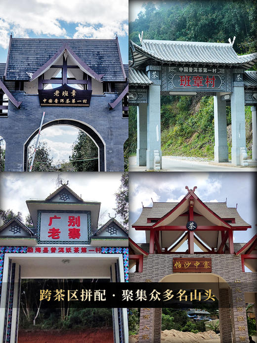 【如梦令】2015年勐海茶区19座名山拼配古寨春独创配方普洱茶生茶饼357克/饼 5饼/提 拍5发6拍20发25每饼送纯银令牌 商品图8