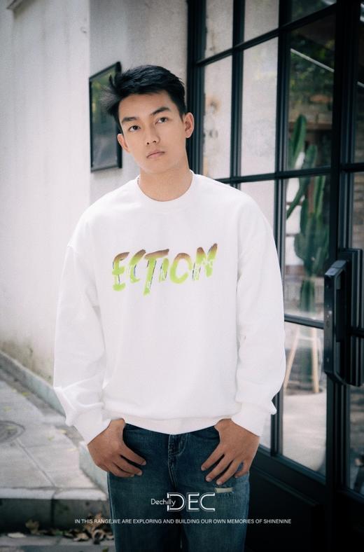 432564226涂鸦字母圆领卫衣 商品图5