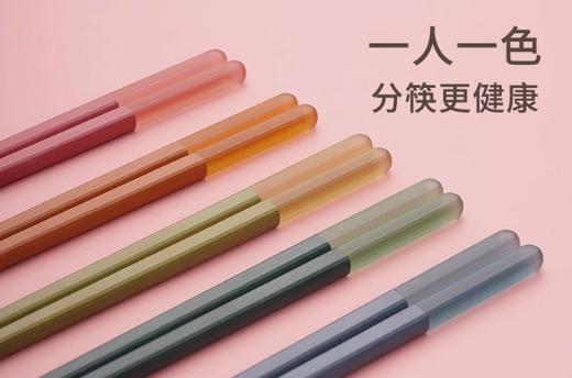 HOMY冰雾抗菌分食合金筷（2+2双装） 商品图2