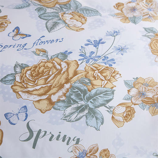 【纯棉】富安娜床单四件/人间芳菲【203*229cm】XHR 商品图2