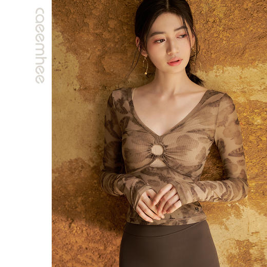 卡益长袖罩衫K04532 商品图2